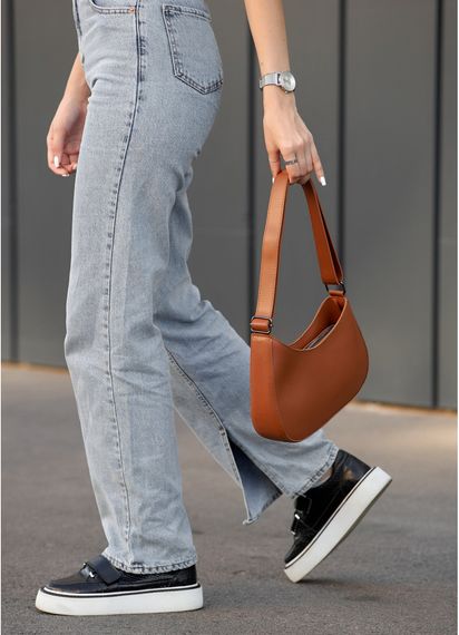 Сумка жіноча Sambag Leoma KOR Коричнева 29 х 7 х 16 см (53090027) | Зображення 1