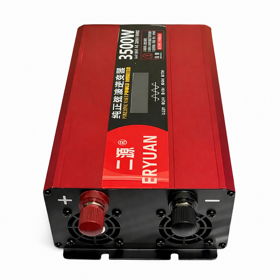 Перетворювач напруги ERYUAN MX-3500 з чистою синусоїдою 3500 Вт, інвертор 12 В → 220 В | Зображення 4