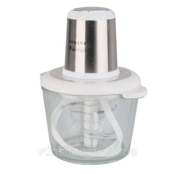 Чопер подрібнювач Sokany SKYM7034WST з чашею 2,5 літри 800 Вт | Зображення 1