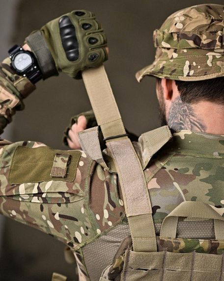 Тактична плитоноска з двома точками швидкого скидання Мультикам Asdag мультикам ОЛ2725 | Зображення 8