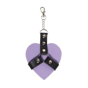 Брелок на карабине для ключей Art of Sex Chained Heart, Лаванда sexstyle