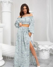 Костюм-колір м'ятний розмір M FI_003503