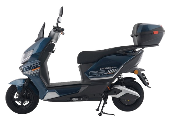 Электроскутер Crosser CR-20 LFP 2500W 72V 24Ah LiFePO4, до 75 км, 65 км/ч, премиум электроскутер | Зображення 4