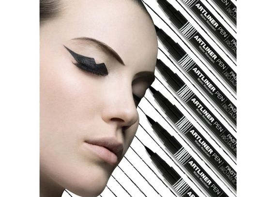 Подводка-фломастер для глаз Pastel Profashion Artliner Pen - 01 Black (0.8 ml) | Зображення 1