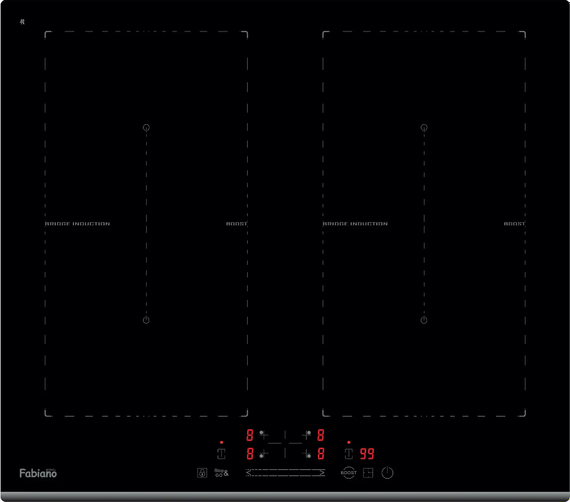 Індукційна варильна панель Fabiano FHBI 3201 Lux Black 8122.416.1079
