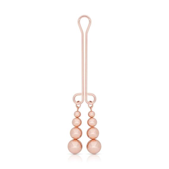 Зажим для клитора Rosy Gold - Clitoris Clamp - Subtle Weight Sex Aura