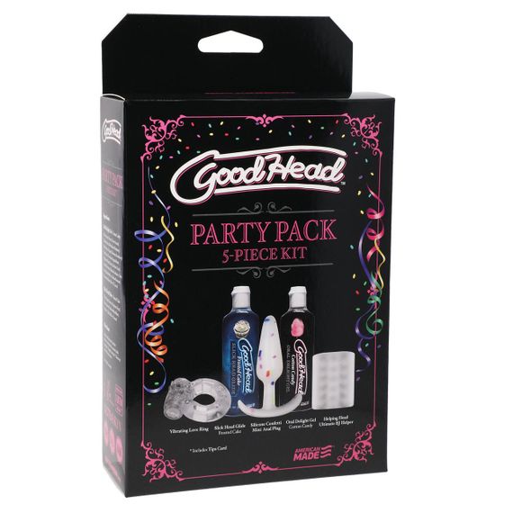 Набір Doc Johnson GoodHead - Party Pack - 5 Piece Kit Sex Aura | Зображення 1