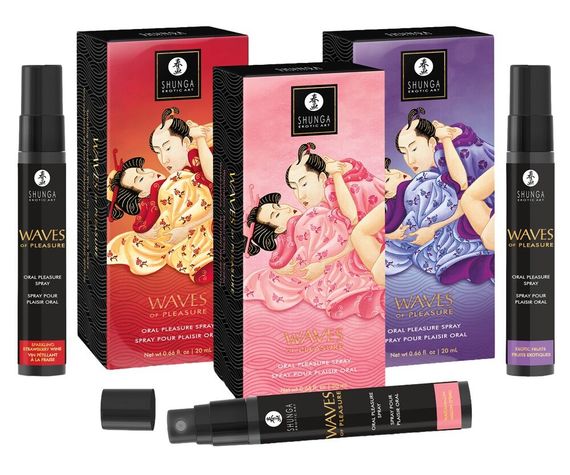 Спрей для посилення слиновиділення Shunga Waves of Pleasure Watermelon | Зображення 5