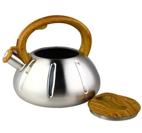 Чайник А-Плюс WK 1337 металевий 3 л зі свистком  ⁇  Чайник А-Плюс 1337 | Зображення 3