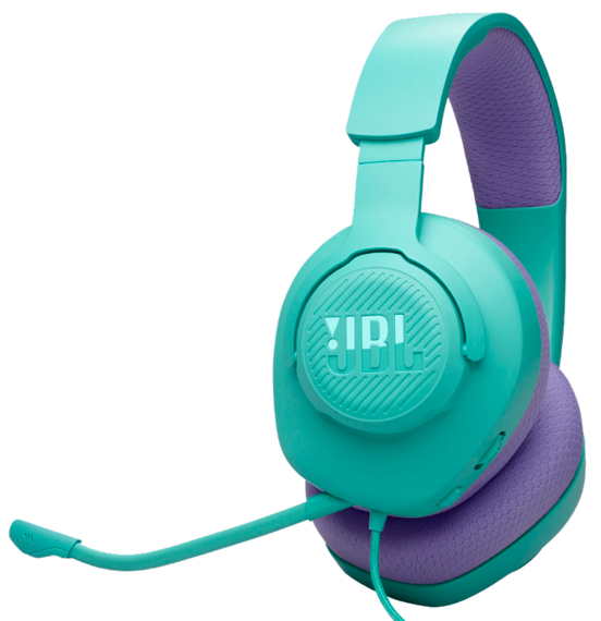 Гарнітура JBL QUANTUM 100M2 Cyan (JBLQTUM100M2CYN)