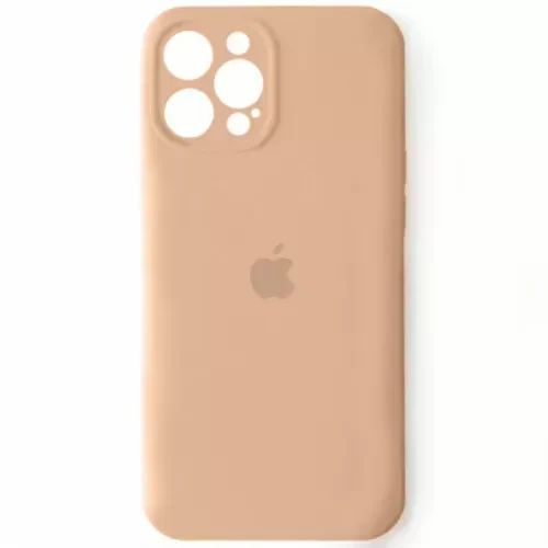 Чохол Silicone Case Camera Full Camera для iPhone 12 Pro Max Pink sand