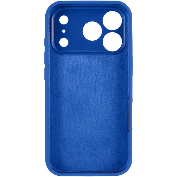 Чохол Silk Full Camera Protective (AA) NO LOGO для Apple iPhone 17 Pro (6.3") Синій / Capri Blue | Зображення 2