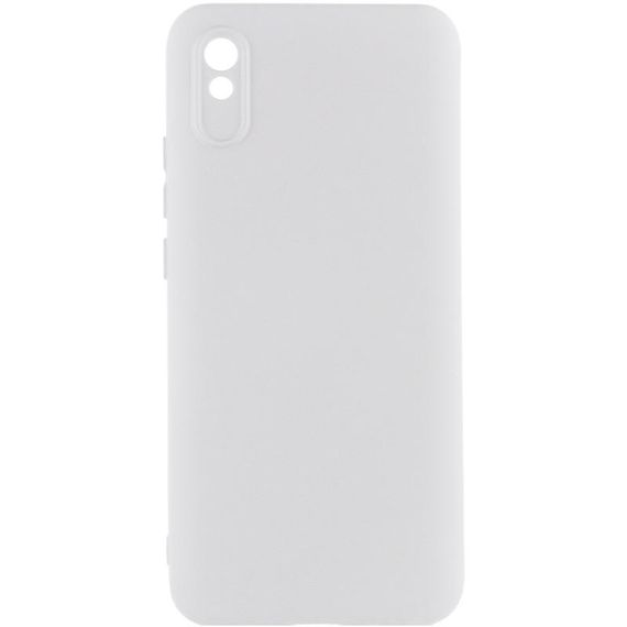 Чохол TPU GETMAN Liquid Silk Full Camera для Xiaomi Redmi 9A Білий / White