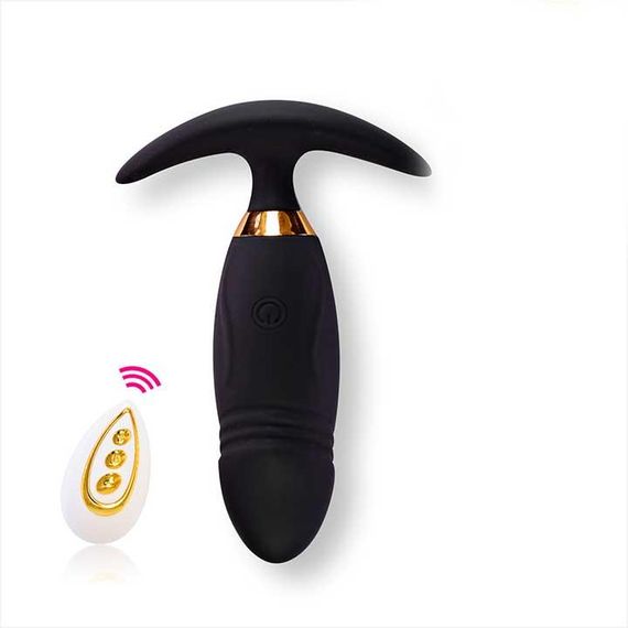 Анальна пробка з головкою "Svakom Primo Wine" з вібрацією і Д/К USB рожевий | Зображення 2