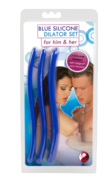 Набор уретральных стимуляторов Silikon Dilator 3er Set sexstyle | Зображення 1