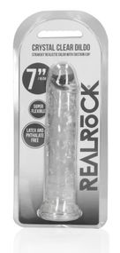 Фалоімітатор - Realrock Dildo 7" Transparent Sex Aura