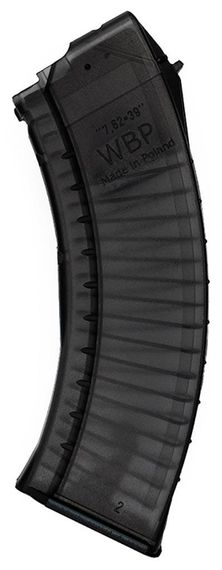 Магазин на 30 патронів WBP для АК, калібр 7.62х39 мм, також сумісний з карабінами на основі AK/AKM