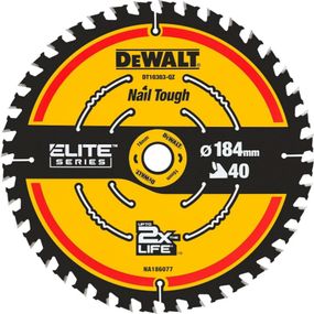 Диск пилковий DeWALT EXTREME 184 х 16 мм (DT10303)