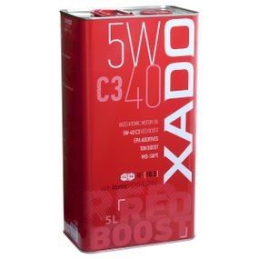 Синтетична олива XADO Atomic Oil C3 RED BOOST 5W-40  5л