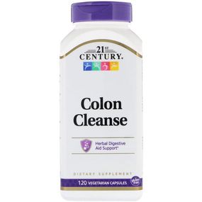 Покращення роботи кішківника 21st Century Colon Cleanse 120 Veg Caps