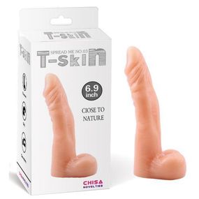 Фалоімітатор - T-Skin Spread Me No.03 Dildo 6.9" sexstyle