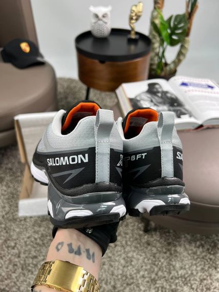 Чоловічі кросівки Salomon XT-6 FT Grey Black весна / літо / осінь A3722 46 | Зображення 8