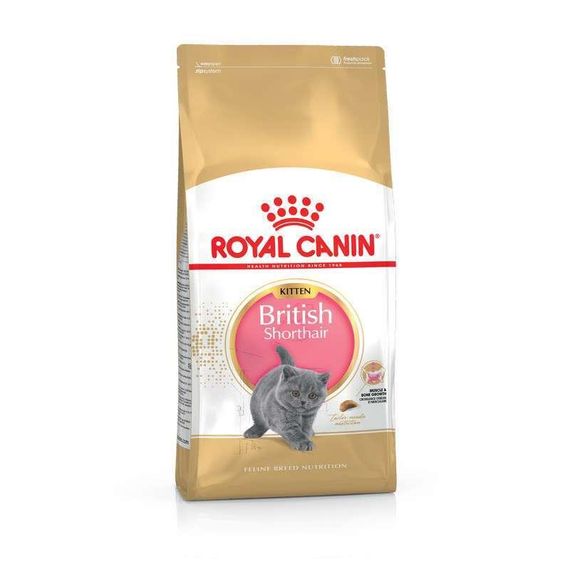 Сухой корм Royal Canin British Shorthair Kitten для котят породы Британская короткошерстная, 400 г