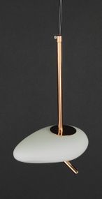 Люстра світлодіодна підвісна LED світильник для квартири на стелю лед 27708 Бронза 40-140х11х19 см.