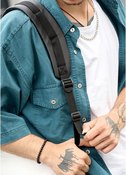 Чоловічий рюкзак Sambag RollTop X білий 41 х 27 х 18 см (24320008m) | Зображення 7