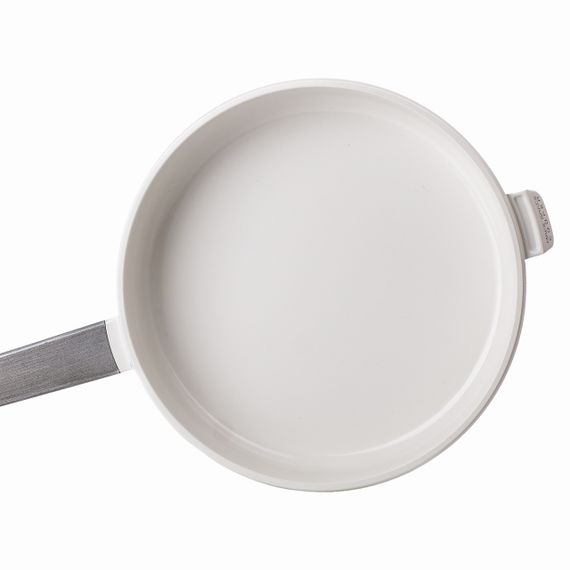 Алюминиевая сковорода 2,7 л с керамическим антипригарным покрытием Ø 26 см белая MGC HP-4-458W | Зображення 1