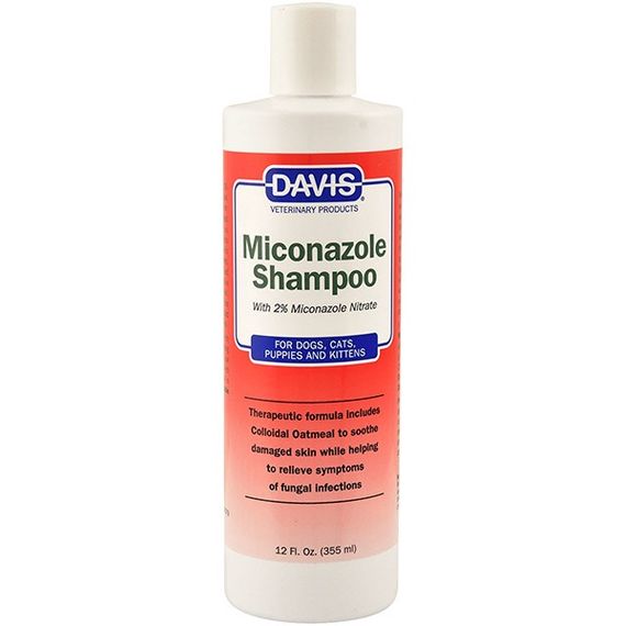 Davis Miconazole Shampoo шампунь противогрибковый для собак и кошек, 355 мл
