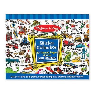 Набір для творчості Melissa&amp;Doug Голубые стикеры , 500 шт. (MD4246) | Зображення 1