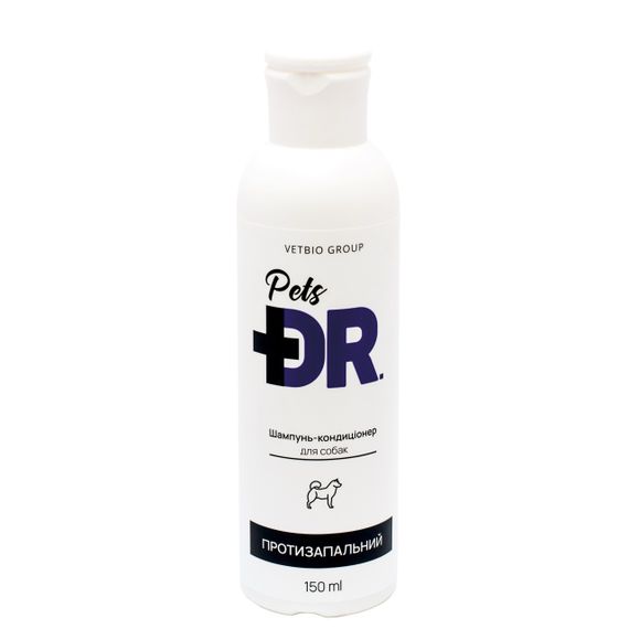 Шампунь-кондиционер противовоспалительный для собак и котов Dr.Pets Anti-Inflammatory, 150 мл