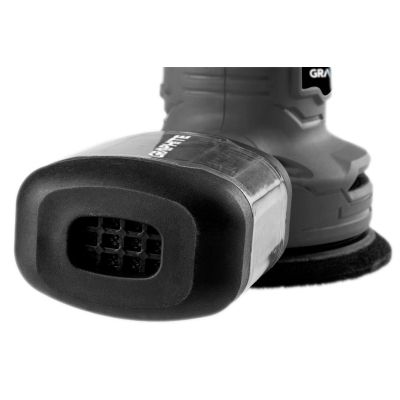 Шлифовальная машина Graphite эксцентриковая 300W, 125мм, 7000-13000об/мин (59G348) | Зображення 6