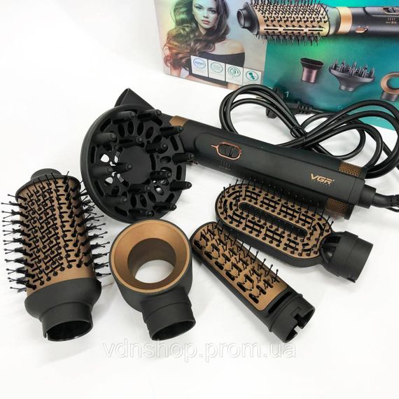 Фен для легкой укладки волос VGR, Лучшие мультистайлеры для волос, Фен с разными режимами XP-29 | Зображення 2