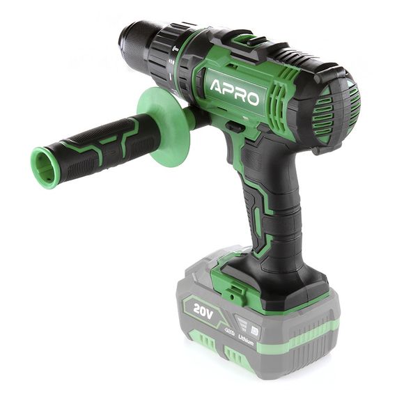 Дриль-шурупокрут APRO 20HDK, 20 В, без АКБ, без ЗП, кейс 8950371