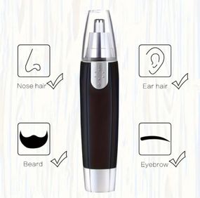 Електричний тример для носа, шиї, вух та брів для чоловіків і жінок