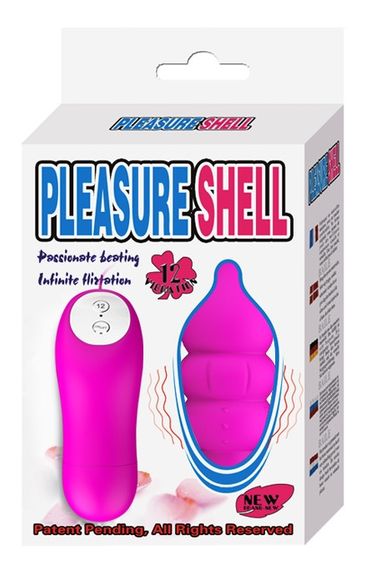 Віброяйце BAILE - PLEASURE SHEL 12 vibration functions, BI-014151 sexstyle | Зображення 7