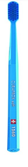 Зубна щітка Curaprox CS 1560 "Soft", d 0,15 мм. Синій (Bl)