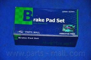 Колодка гальм. диск. KIA SPECTRA (вир-во PARTS-MALL) PARTS-MALL PKB012 на KIA CLARUS универсал (GC)