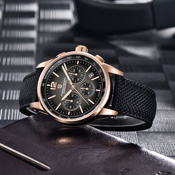 Годинник P2agani Design YS008 Rose Gold-Brown | Зображення 3