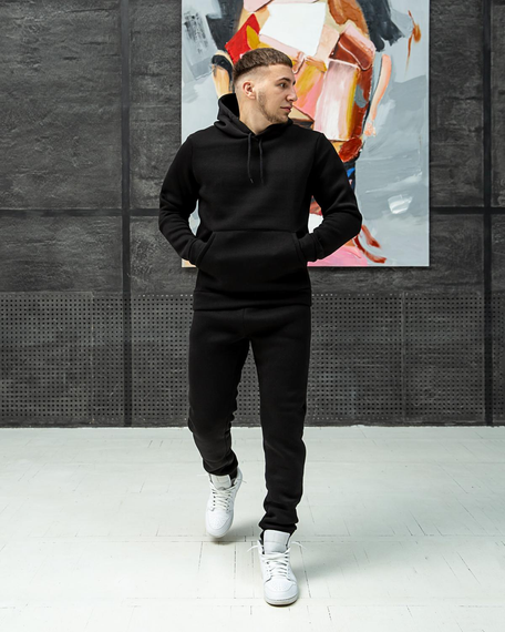 Костюм зима Преміум чорний S XL | Зображення 1