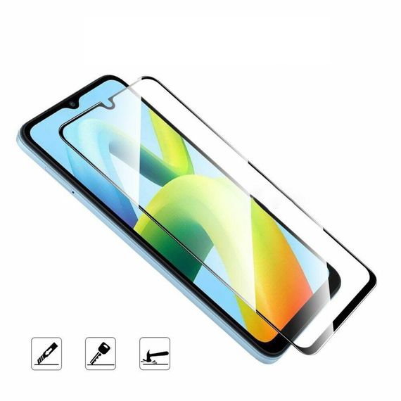 Захисне скло 2.5D на весь екран для Xiaomi Redmi A1 | Зображення 2