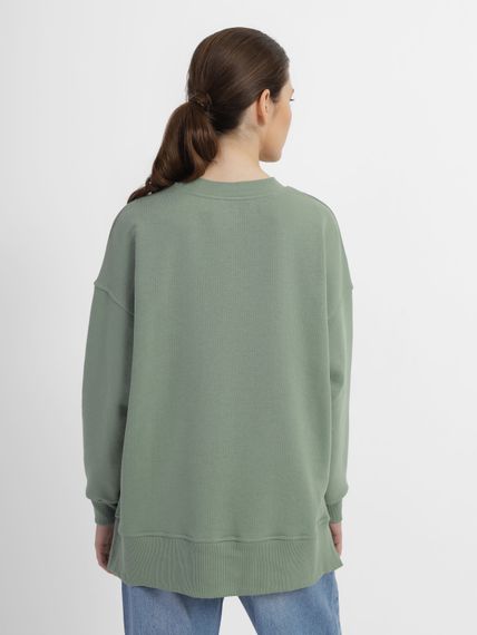Світшот жіночий світло-оливковий, L/XL 170/176-96/100 | Зображення 1
