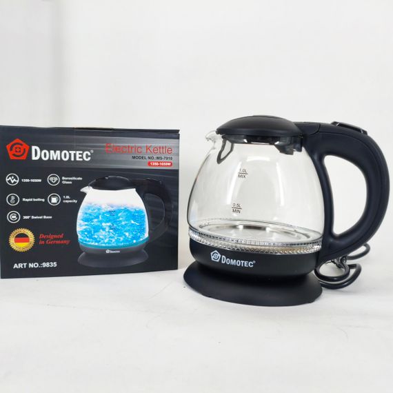 Хороший електронний чайник Domotec, Побутовий чайник для кухні Електричний з автовідключенням MI-90 | Зображення 5