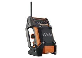 Радіо з DAB+ AEG : Li-Ion акумулятором і живленням від 230 В, сумісний з 12/18 В (БЕЗ АКУМУЛ) DW