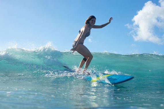 Верх купальника Elena Decim для серфінгу, з ефектом пуш-ап і вшитими чашечками - UK 32A - EU 70A | Зображення 3