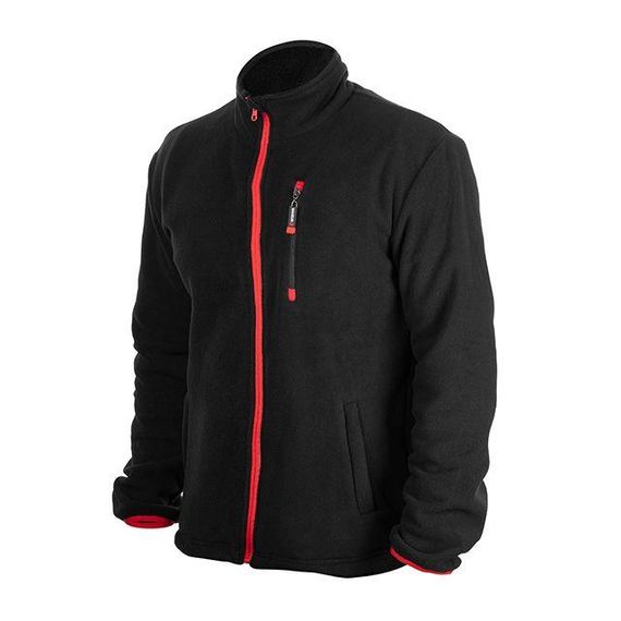 Куртка флісова, тканина поліестер, щільність 280 G, з кишенею на грудях і двома бічними, розмір S INTERTOOL1