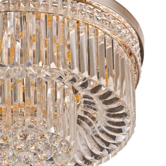 Люстра торт потолочная с подсветкой LED E14 40W G (BCL-638C/4) | Зображення 1