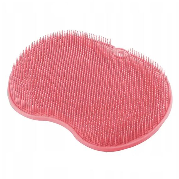 Силіконовий масажний килимок для ванної кімнати, Рожевий / Антиковзний килимок для ніг | Зображення 2